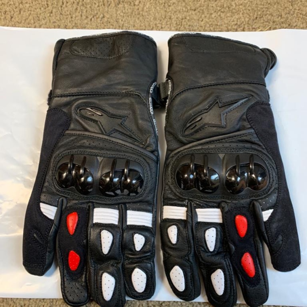 New alpinester motorcycle gloves xxl